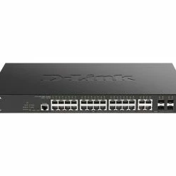 Nouveau 🛒 D-Link 24-PORT POE GIGABIT MANAGED SW ⭐