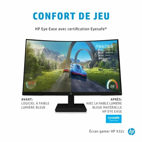 Meilleure vente 💯 HP X32c - VA/1ms/FHD ✔️ 9 Meilleure vente 💯 HP X32c - VA/1ms/FHD ✔️ – Image 7