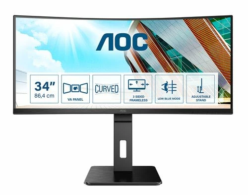 Le moins cher 🌟 AOC P2 CU34P2A - 34/VA/1ms/UWQHD/HDMI/HP ✔️ 3 Le moins cher 🌟 AOC P2 CU34P2A - 34/VA/1ms/UWQHD/HDMI/HP ✔️