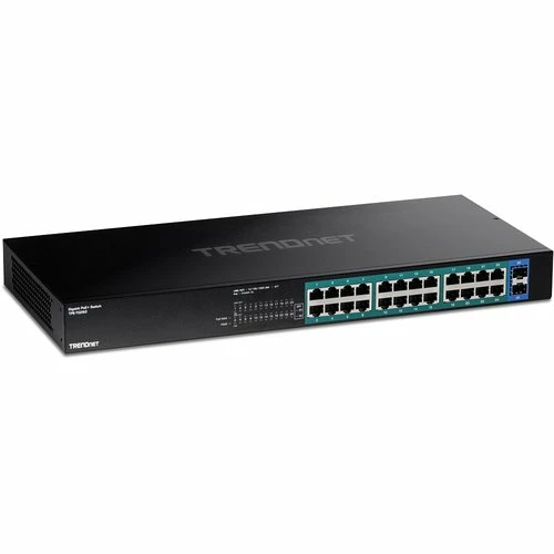 Nouveau 🔥 TrendNet TPE-TG262 - 24 (ports)/10/100/1000/Avec POE/Empilable/Non Manageable 💯 3 Nouveau 🔥 TrendNet TPE-TG262 - 24 (ports)/10/100/1000/Avec POE/Empilable/Non Manageable 💯