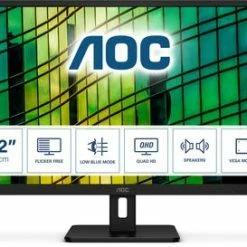 Promo ⌛ AOC E2 Q32E2N - 32/IPS/4ms/QHD/HDMI/HP/75Hz 🔔