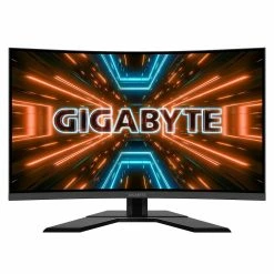 Logitech Shop 24 Le moins cher 🌟 Gigabyte G32QC A - 31.5 Inc./1ms/WQHD/HDMI/DP/FS/165Hz 😉